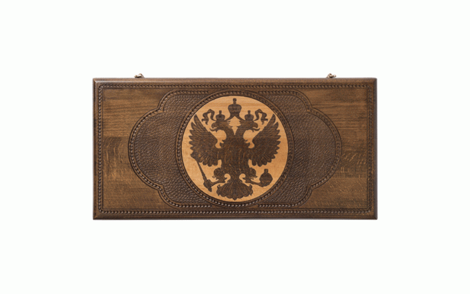 Нарды резные Герб РФ 60 Zakaryan Нарды резные Герб РФ 60 Zakaryan