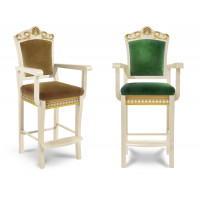 !Стул бильярдный Ренессанс Голд (Авт. № 3,78 Velvet-Lux,Ткань Vilvet Lux)